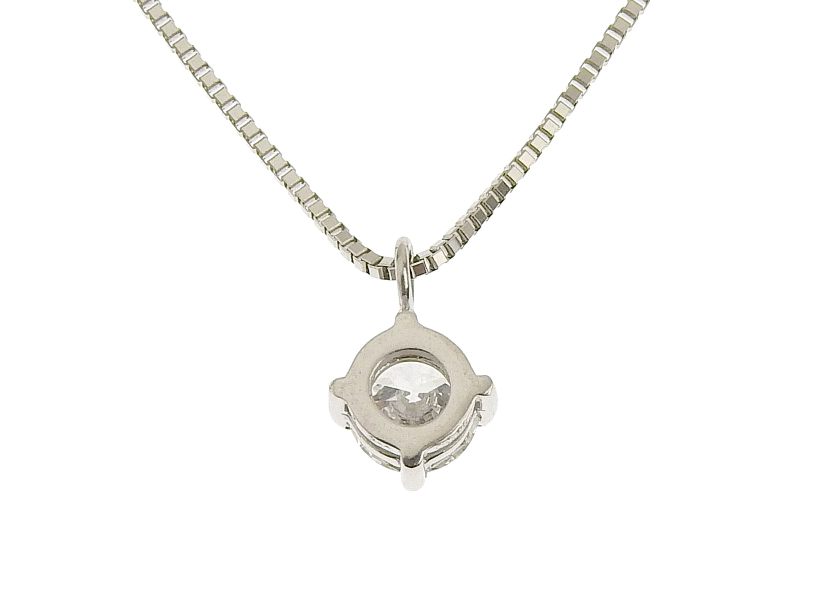 プラチナダイヤモンドネックレス 0.432ct – LuLuCarat